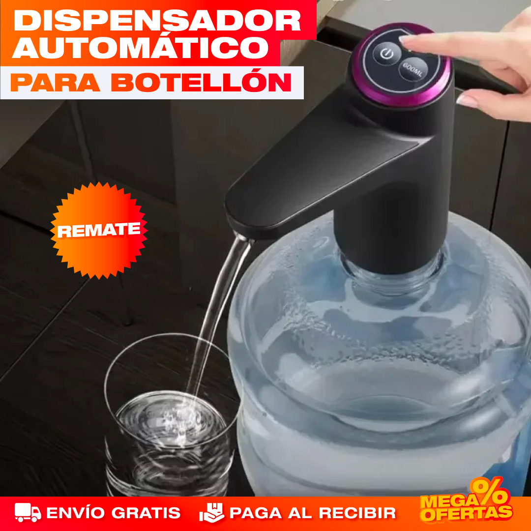 AquaFlow™ - Dispensador inteligente para Botellón de Agua