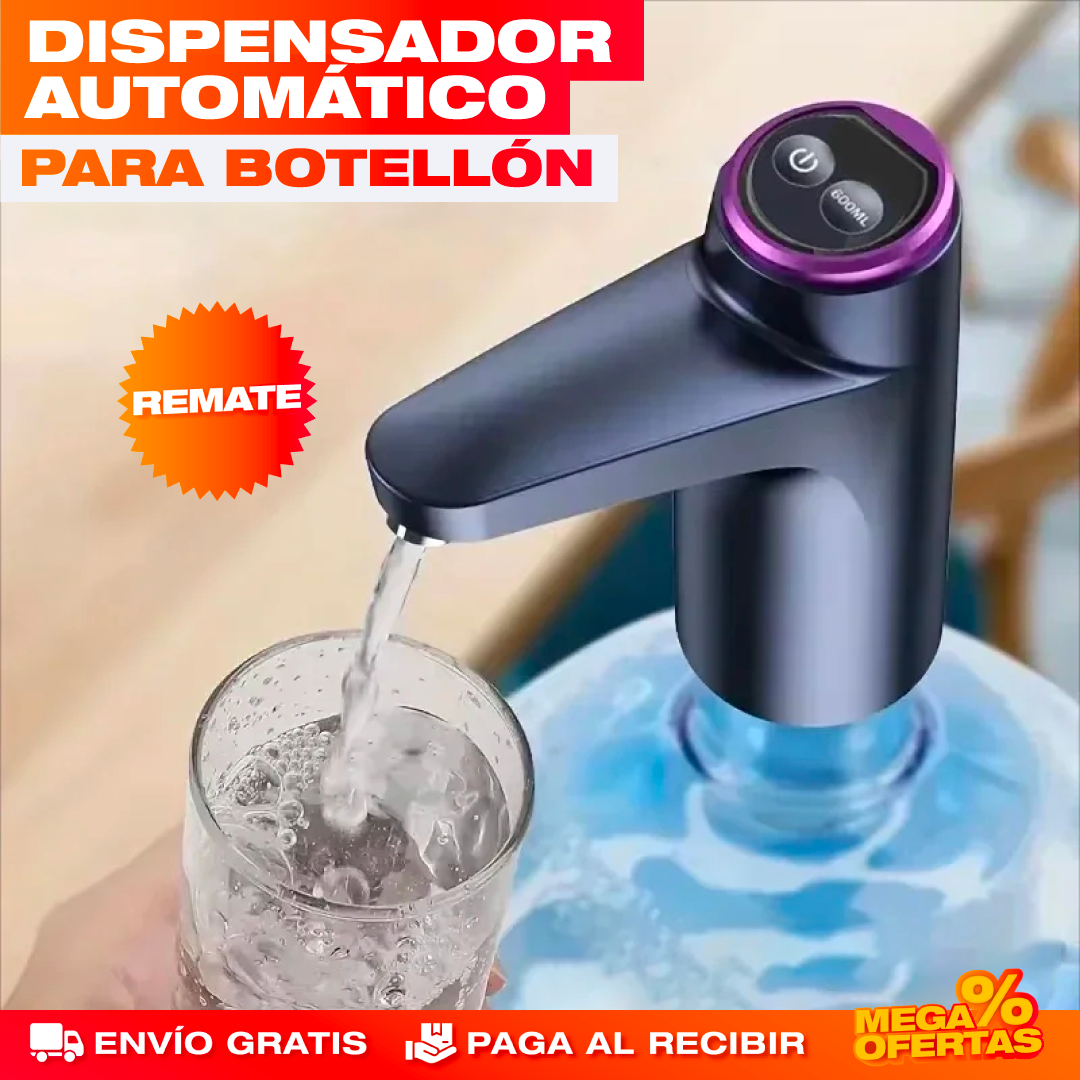 AquaFlow™ - Dispensador inteligente para Botellón de Agua