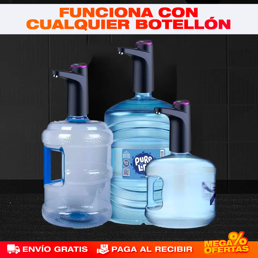 AquaFlow™ - Dispensador inteligente para Botellón de Agua